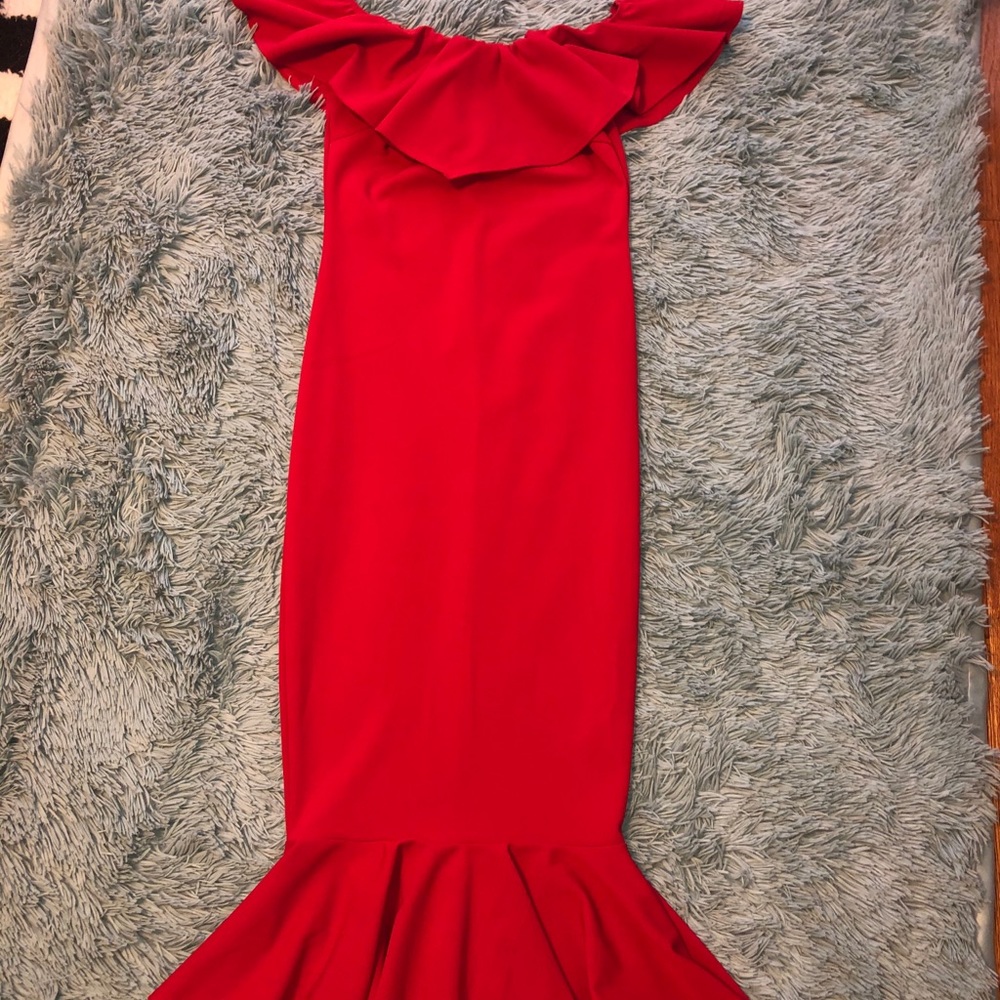 Off the shoulder dress